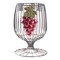 Vintiquewise Vintage Decorative Metal Wire Goblet Shaped Freestanding Wine Bottle and Cork Holder QI003569 - alternate 5